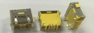 Роз'єм живлення (гніздо) Lenovo 210 S210 S210T series, square type (usb pin), мініатюра 1