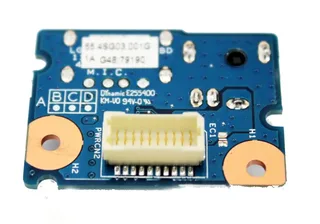 Роз'єм живлення + USB на платі Lenovo G580 G585 LG4858, мініатюра 2