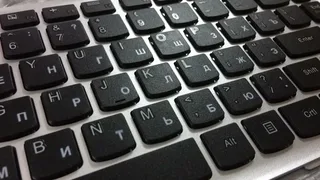 Клавіатура Lenovo IdeaPad U310 series з сріблястою рамкою, мініатюра 2