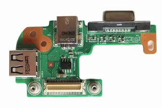 Плата з роз'ємом живлення, USB і VGA Dell Inspiron 15R N5110 PFYC8 48.4IF05.011, мініатюра 3