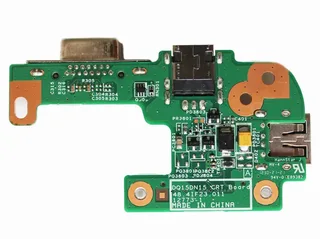 Плата з роз'ємом живлення, USB і VGA Dell Inspiron 15R N5110 PFYC8 48.4IF05.011, мініатюра 2