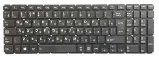 Клавіатура TOSHIBA Satellite L50 L50-B L50D-B L50t-B великий enter, мініатюра 3