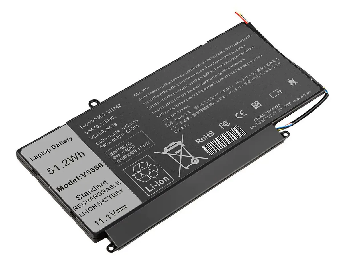 Батарея VH748 для ноутбука Dell Vostro 5460 5470 11.1V 4200 mAh