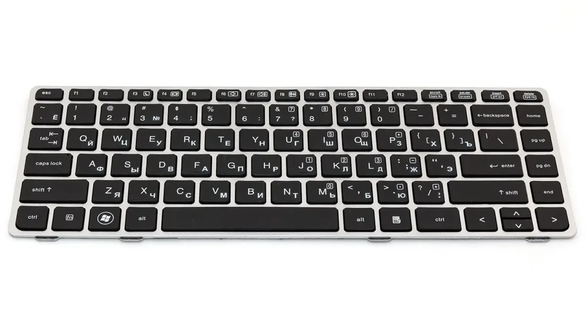 Клавіатура для ноутбука HP EliteBook 8460p 8460w 8470p 8470w