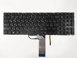 Клавіатура для ноутбука Lenovo Yoga 500-15IBD, 500-15ISK, 500-15ACL, 500-15IHW, підсвітка, мініатюра 1