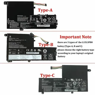 Батарея L15L3PB0 для ноутбука Lenovo flex4 4-1480 80vd (11.4V 4610mAh 52.5Wh), мініатюра 4