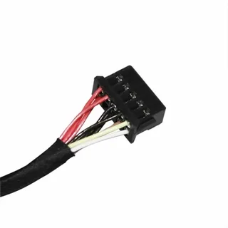 Роз'єм живлення (гніздо) HP Envy 17-J 17t-J 17-J000 10PIN 4.5*3.0, мініатюра 3
