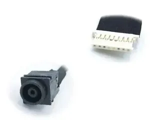 Роз'єм живлення ноутбука SONY VPC-EG, VPCEG VPC-EK  (6.5*4.0+Pin) Z40HR 50.4MP02.001 PJ420 A1831336A з кабелем, мініатюра 2