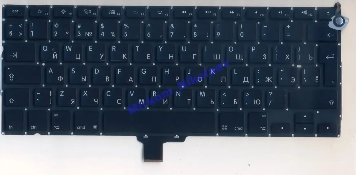 Клавіатура APPLE MacBook Air A1278 MC374 MC700