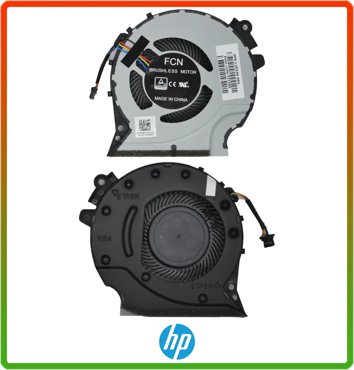 Вентилятор (кулер) HP PAVILION GAMING 15-CX 15-CX0000 TPN-C133 (для відеокарти GPU)