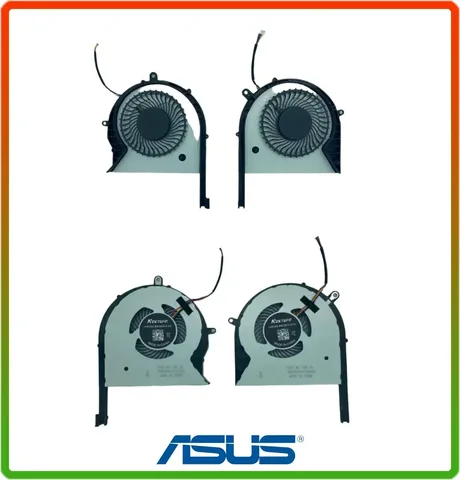 Оригінальний вентилятор (кулер) для ноутбука Asus ROG Strix Edition GL703GE series, 4-pin (L+R) пари!