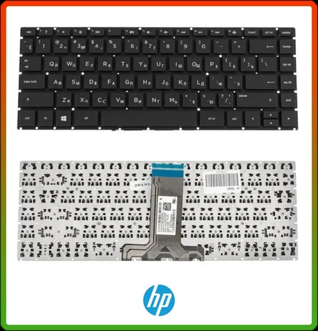 Клавіатура для HP 245 G9, 240 G6, 245 G6, 240 G9, 246 G9, 14-BS, 14-BA, 240 G8, 245 G8, 14-CF, 14-DK