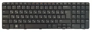 Клавіатура Dell Inspiron 17R N7010 M7010 NSK-DPB0R, AEUM9700010, 08V8RT, мініатюра 2