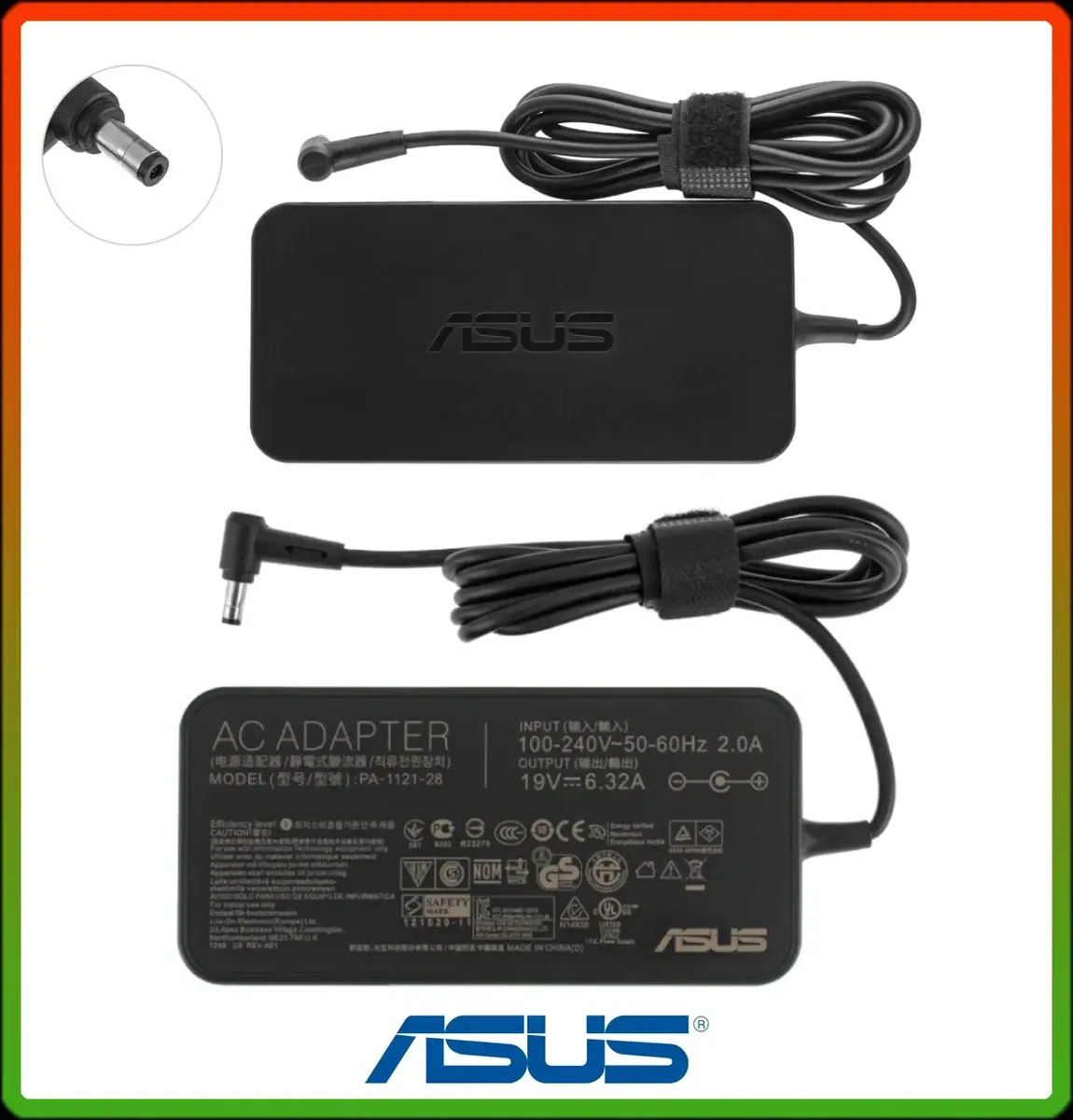 Оригінальний Блок живлення для ноутбука Asus 19V 6.32 A 120W (DC 5.5*2.5)