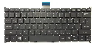 Клавіатура ACER Aspire E3-111, E3-112, ES1-111, ES1-111M, V5-122, мініатюра 1