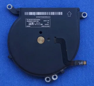 Вентилятор (кулер) APPLE MACBOOK Air 13.3" A1369, A1466 (UDQFZYR70DQU, 922-9643, 923-0442), мініатюра 1
