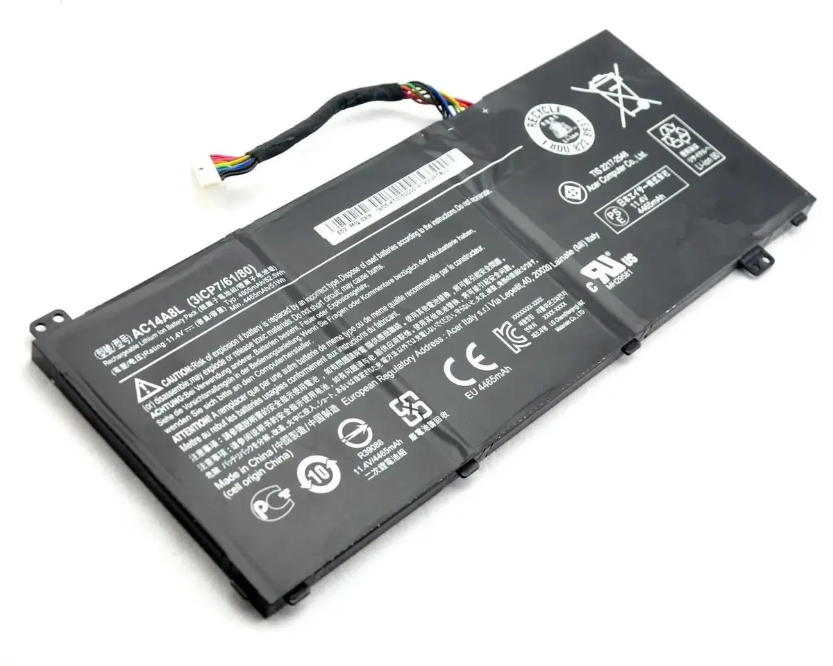 Батарея AC14A8L для ноутбука Acer Aspire V15 Nitro VN7-571 VN7-571G