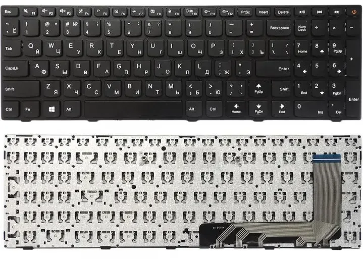 Клавіатура Lenovo 5N20L25958 5N20L25877 5N20L25928 V6386A-Ua/Ru/Us