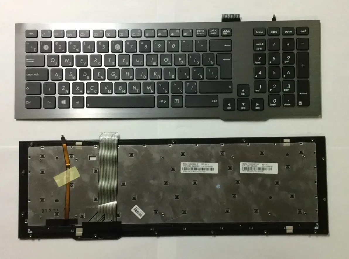 Клавіатура для ноутбука ASUS G75 з підсвічуванням клавіш