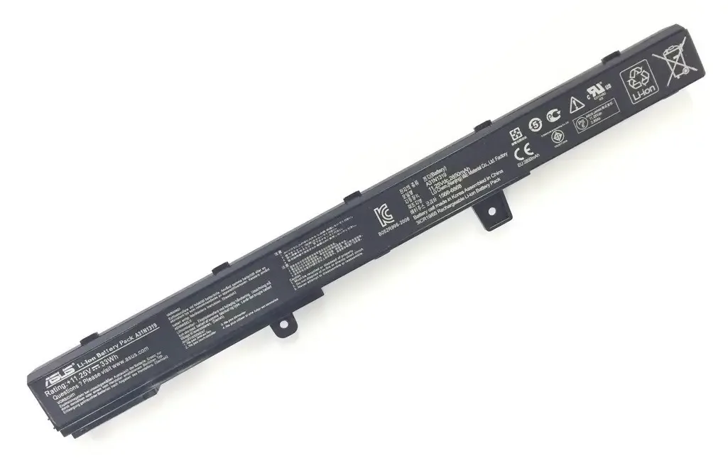 Батарея 11.25V 33Wh A31N1319 Asus X451 X551C X551CA X551CAP