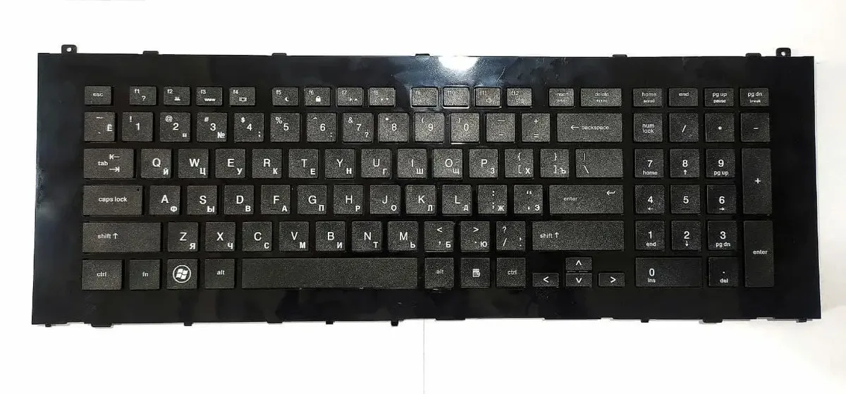 Клавіатура для ноутбука HP ProBook 4710s 4750s з рамкою