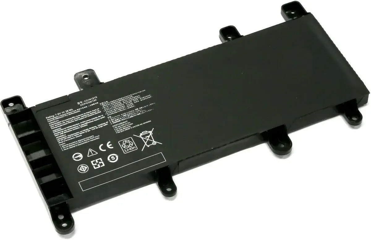 Оригинальная батарея для ASUS C21N1515, версия 1 (X756UJ, X756UA, X756UX, X756UB) 7.6V 4840mAh 38Wh