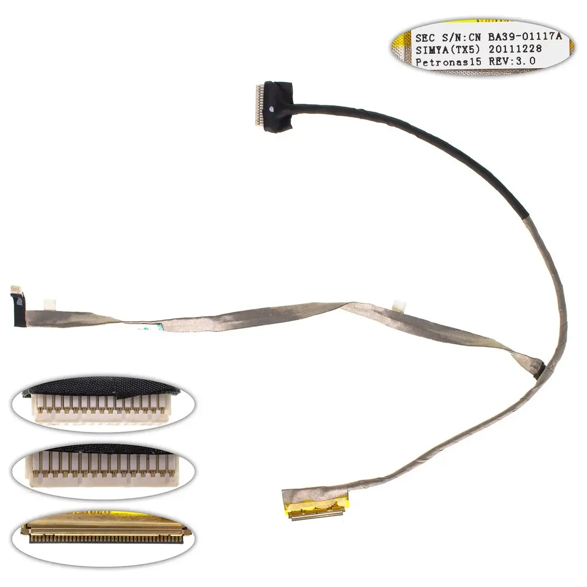 Шлейф матриці для ноутбука SAMSUNG NP300E5A, NP200A5B, LED (BA39-01117A)