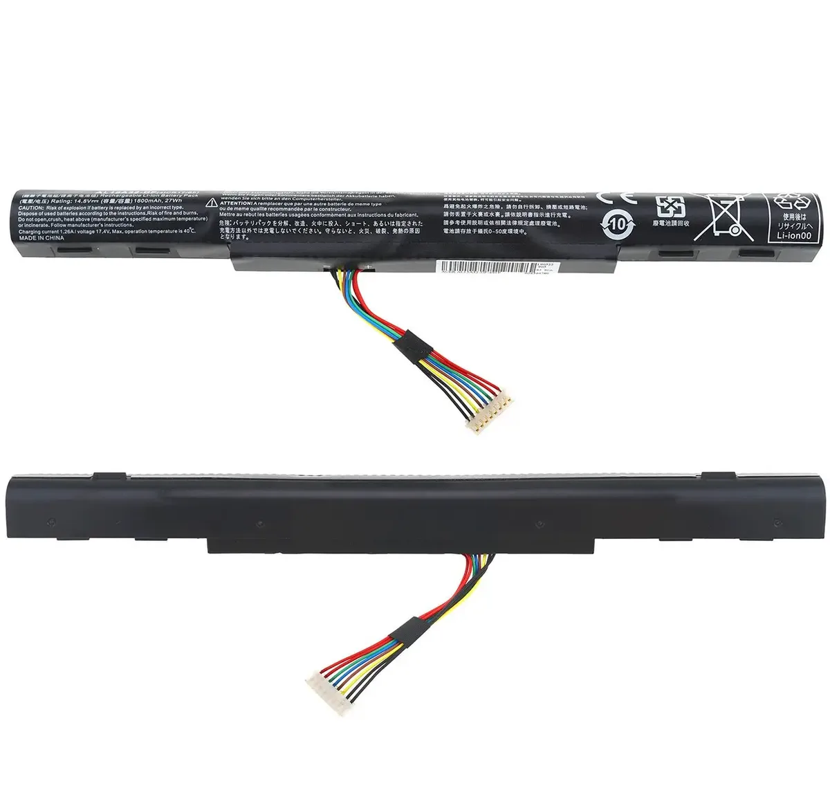 Батарея AL15A32 для ACER Aspire E5-422, E5-472, E5-522, E5-532, E5-574, E5-722, ES1-420, V3-574 14.8V 2500mAh