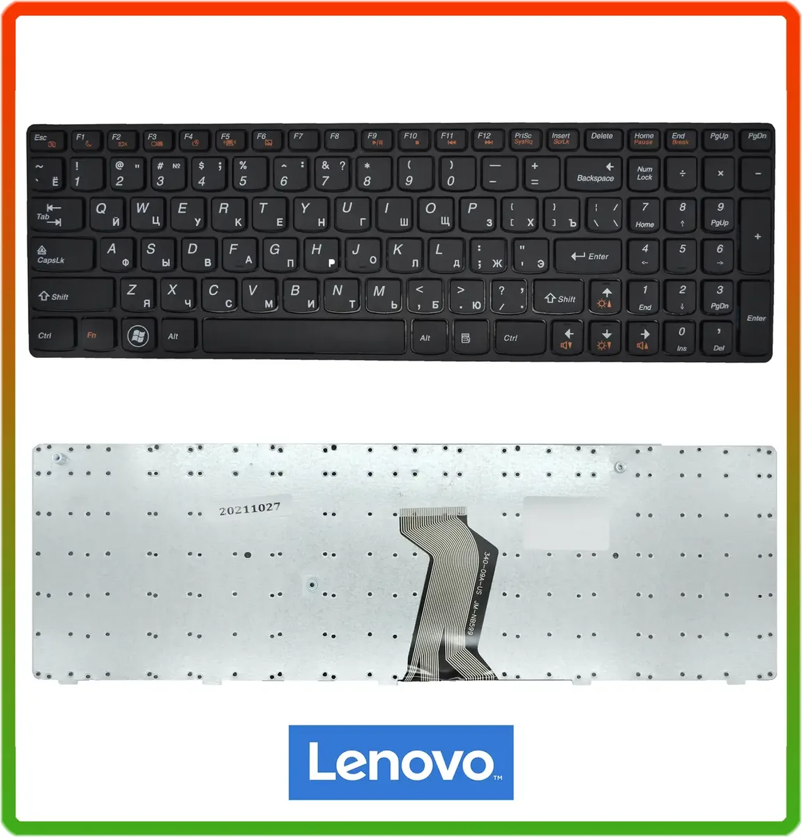 Клавиатура LENOVO B570, B570E, B570A, B570EA, B570EG, B575, B575A, B575E