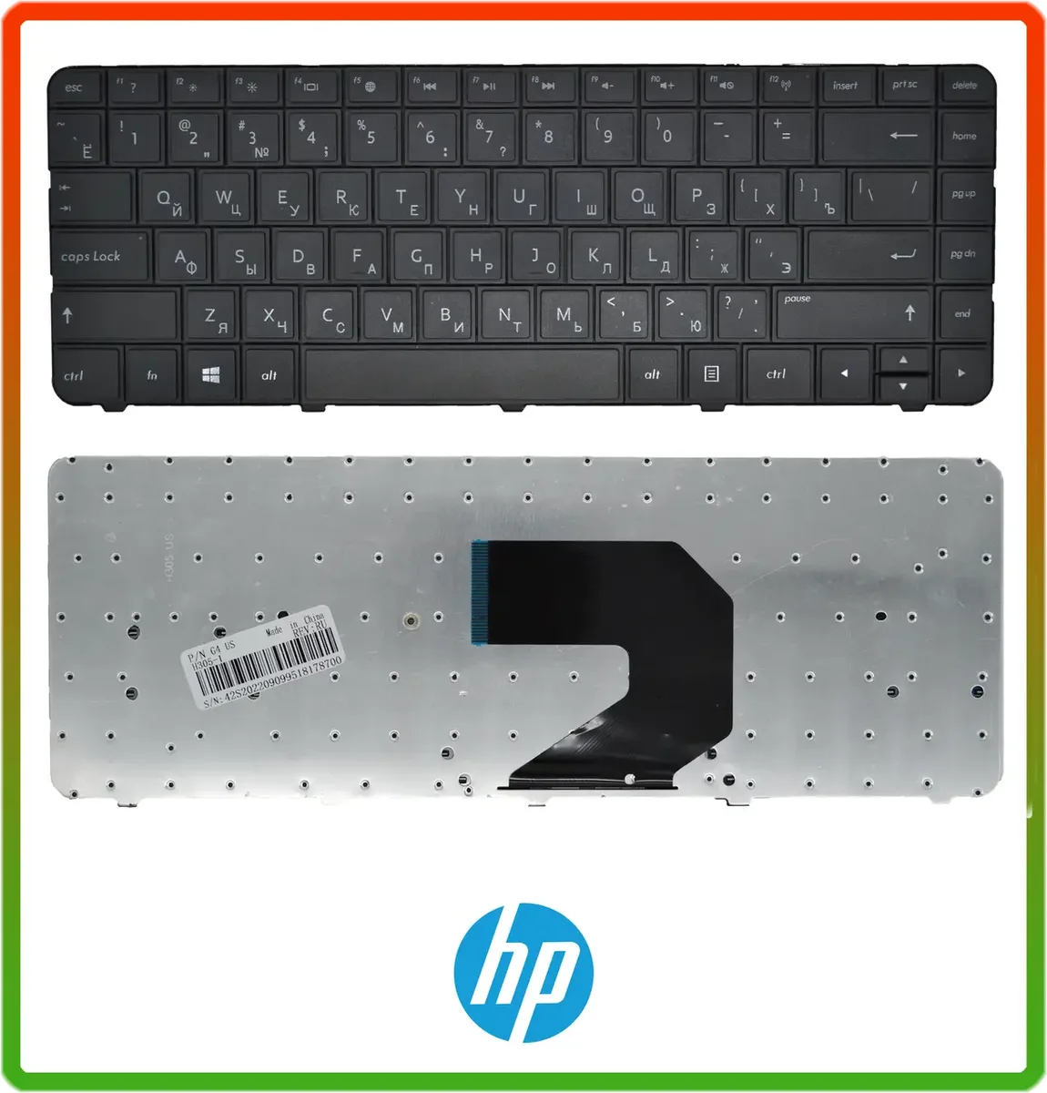 Клавіатура HP Pavilion G6-1000 G6-1001 G6-1002 G6-1003 G6-1004 G6-1027 250 g1