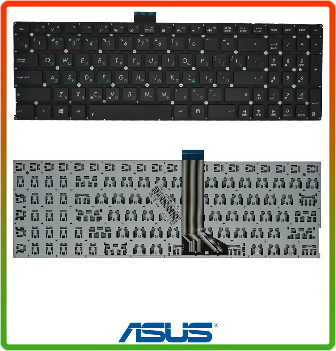 Клавіатура ASUS R509 R513 F502C F502CA X502C X502C X502