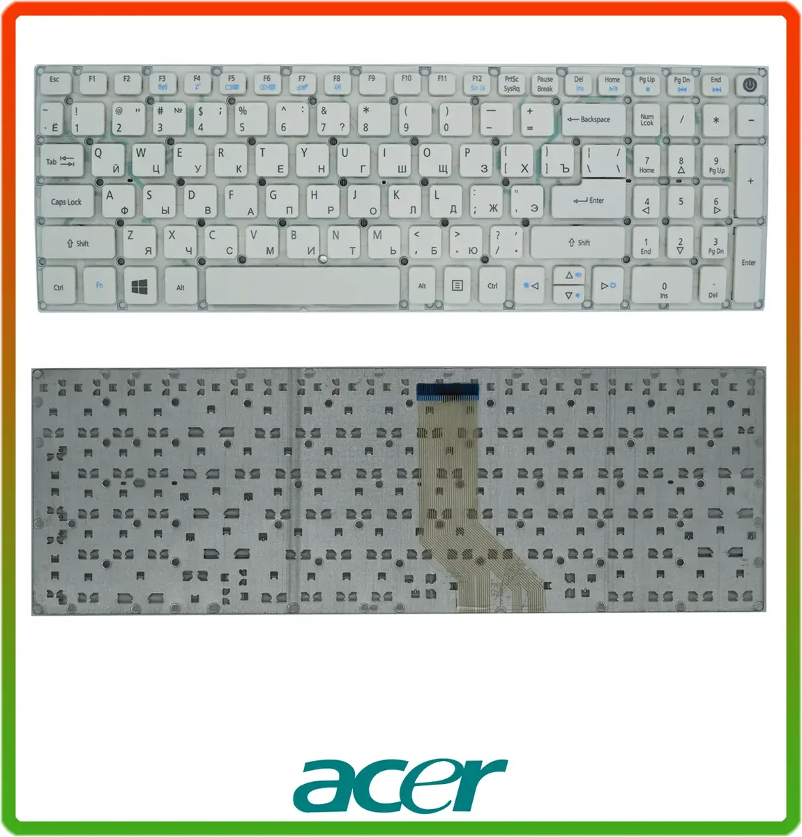 Клавіатура Acer Aspire 3 A315 A315-21 A315-21G A315-31 A315-33 A315-51