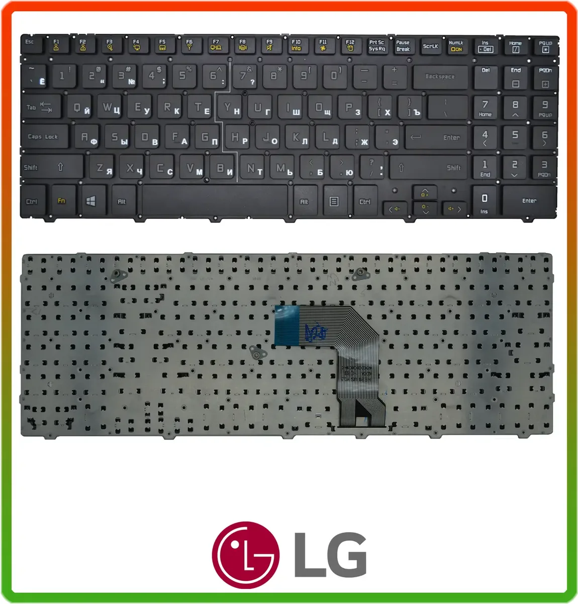 Клавіатура для ноутбука LG S525, S530, SD530