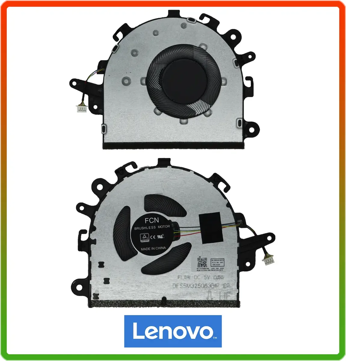 Оригінальний вентилятор (кулер) для ноутбука Lenovo IdeaPad 3 15IML05, 3 15ADA05 (5F10S13910)