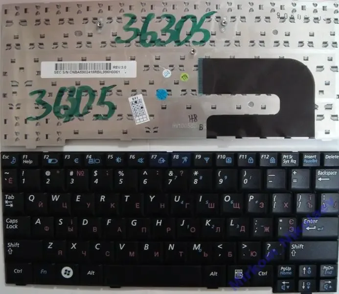 Клавіатура Samsung N138 N140 ND10 NC10