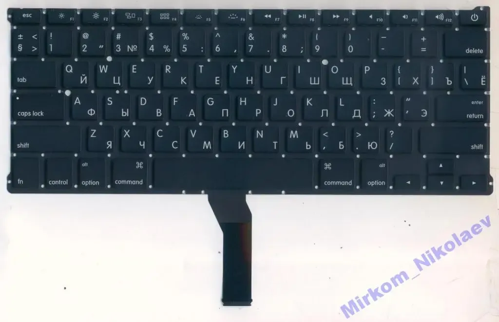 Клавіатура APPLE MacBook Air A1466(2012-2013), MC504