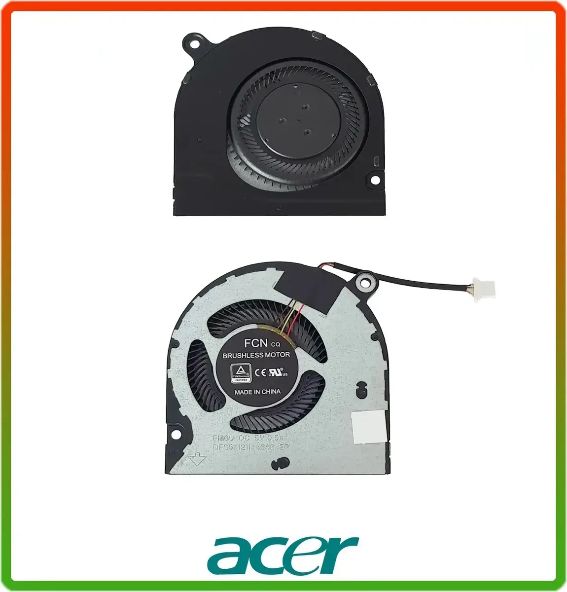 Оригинальный Вентилятор для ноутбука Acer TravelMate TMP214-41, TMP214-52, TMP214-53, TMP215-41 кулер