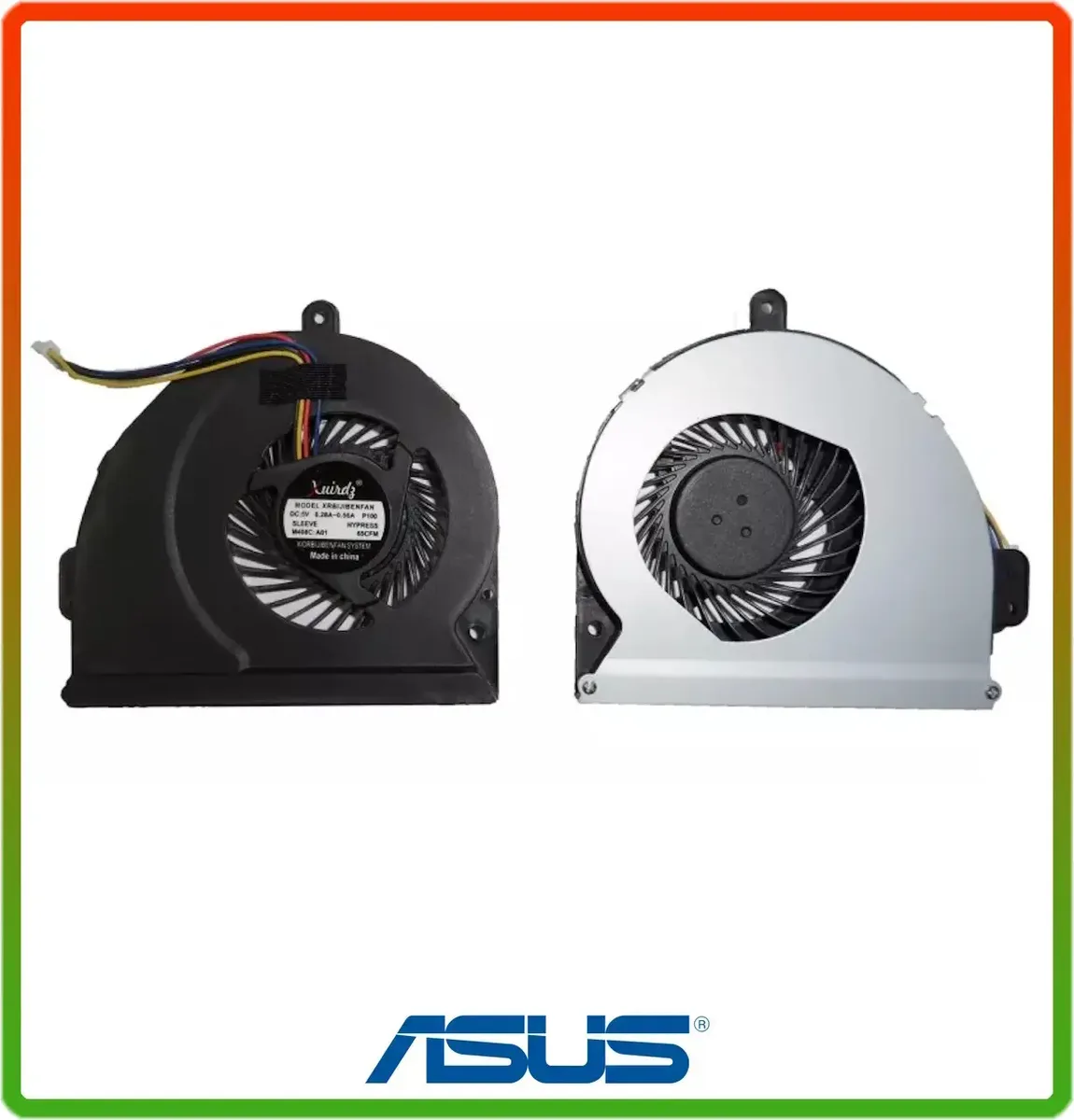 Вентилятор (кулер) ASUS X53S, A43, K53S, K53E, A53S, K53SJ, K43, K43SD