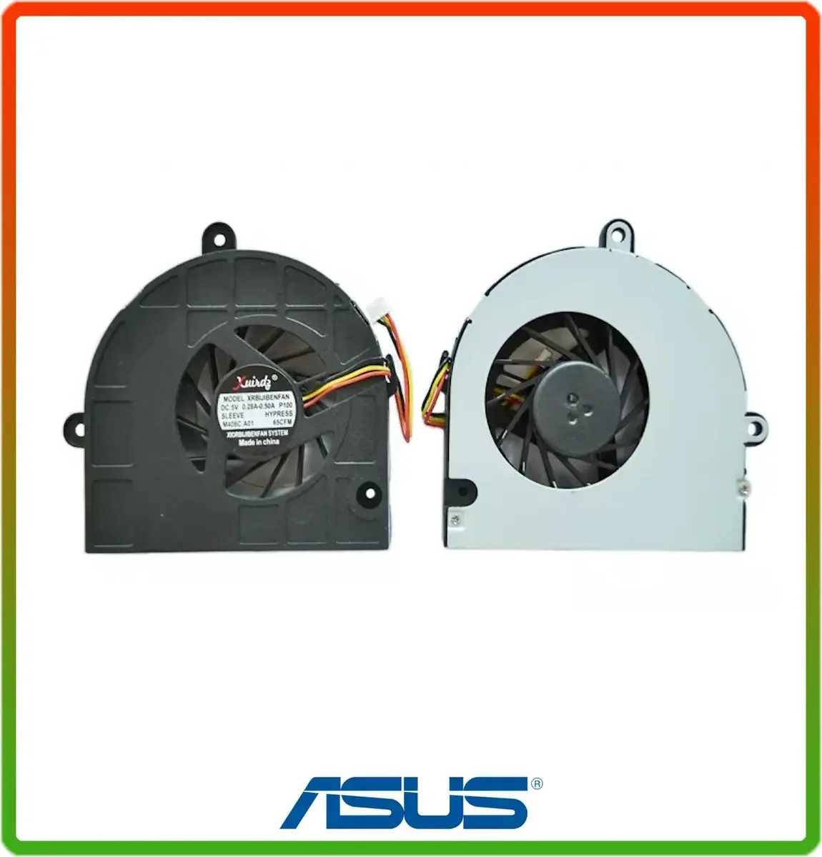 Вентилятор (кулер) ASUS K53, K53BY, K53BR, K53T, K73TA, K73TK, X53U