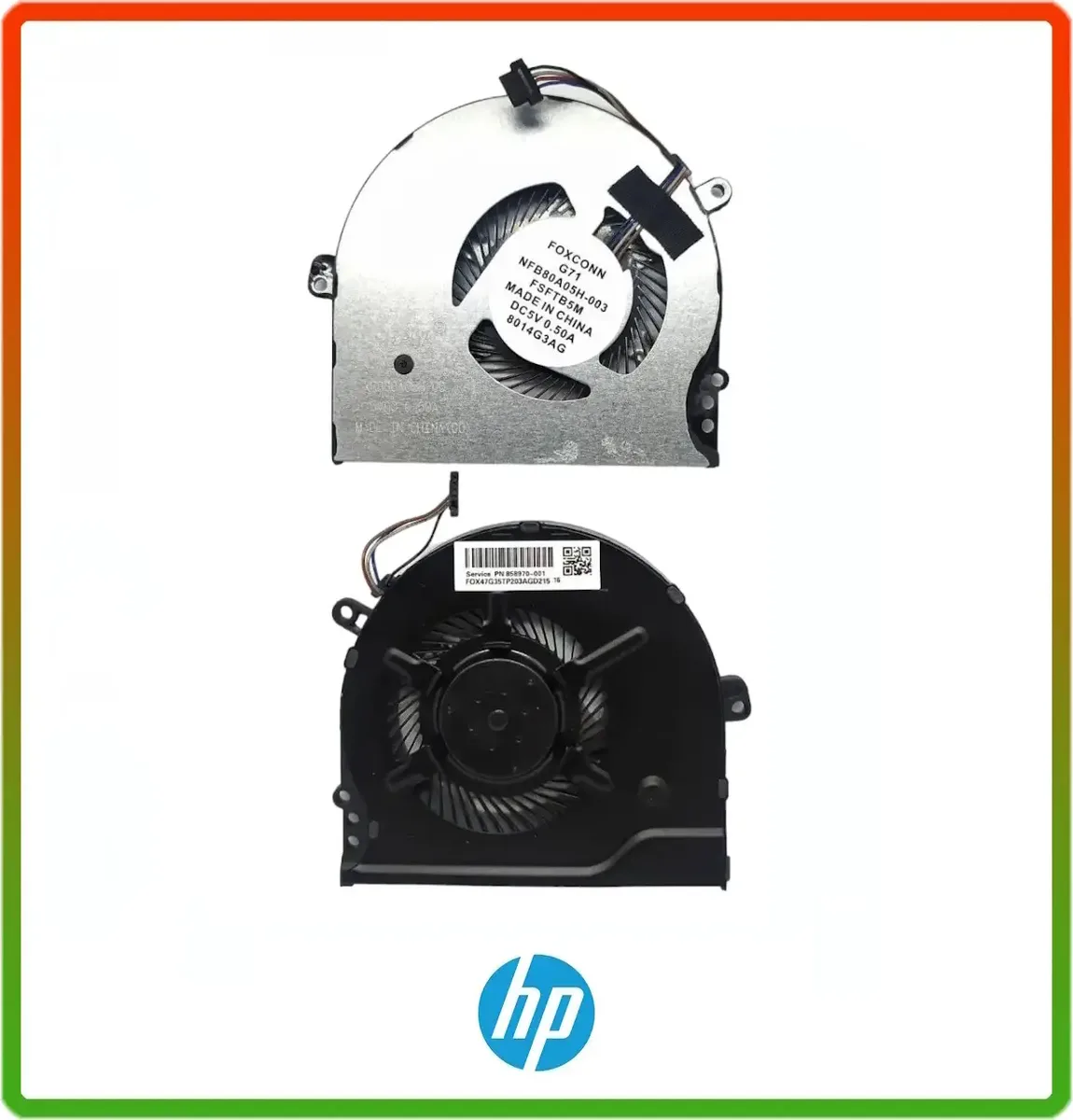 Вентилятор (кулер) для ноутбука HP Pavilion 15-CC, 15t-CC15-CC000