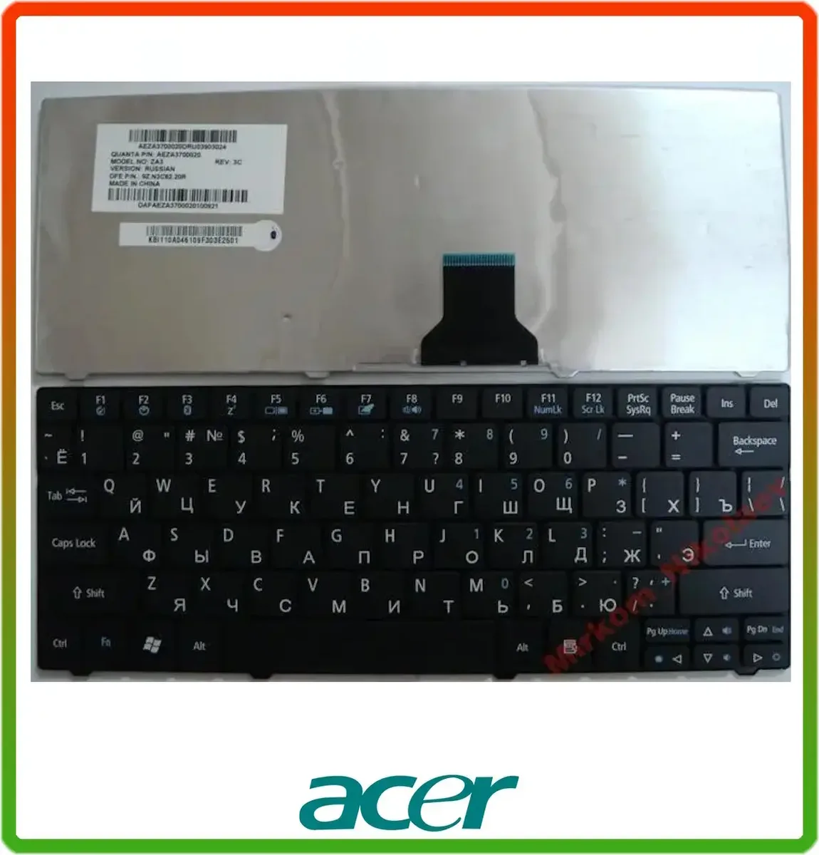 Клавіатура ACER Aspire One 715 721 722 751 751H 752 753