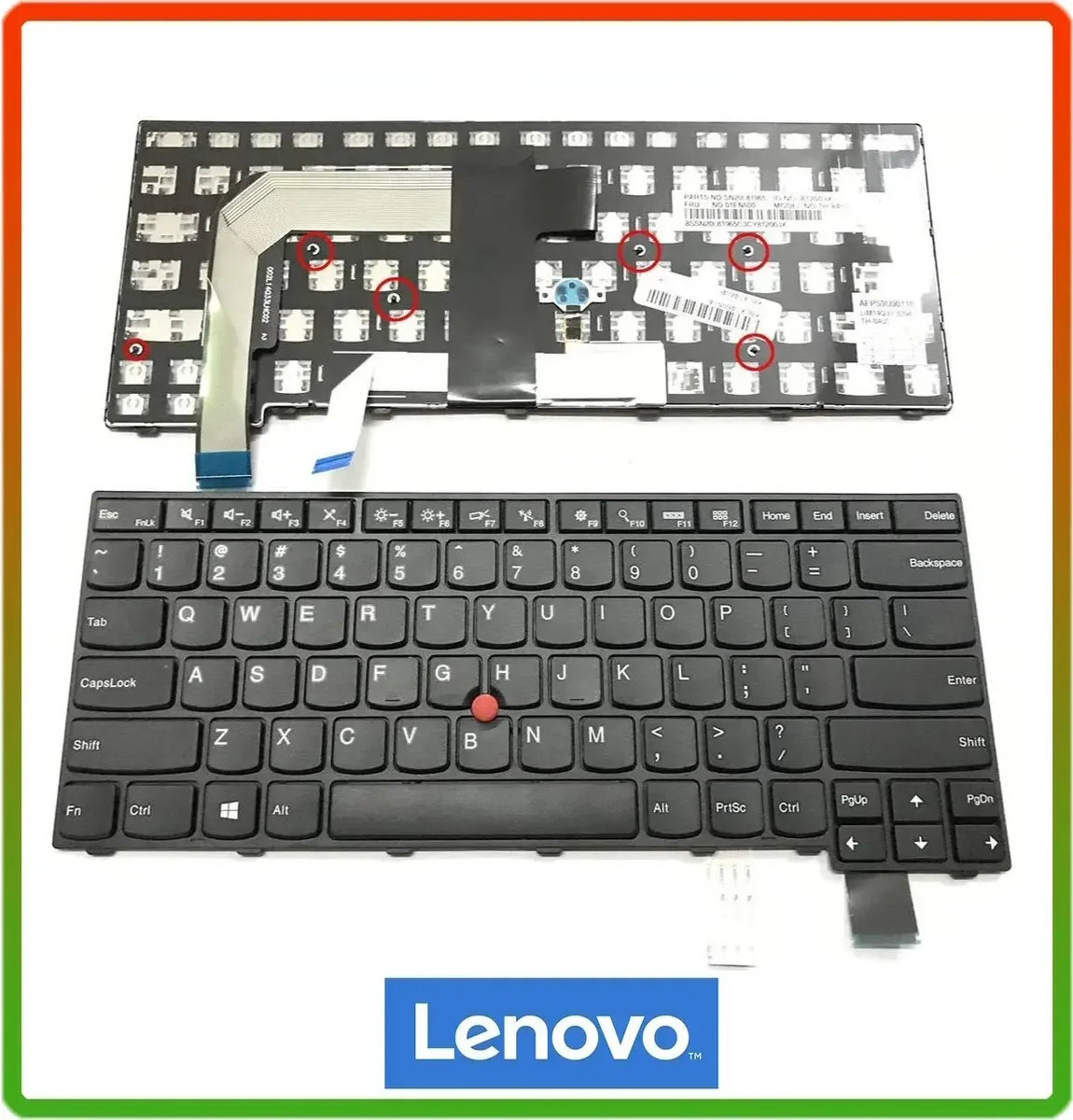Клавіатура для ноутбука LENOVO ThinkPad T460S ENG