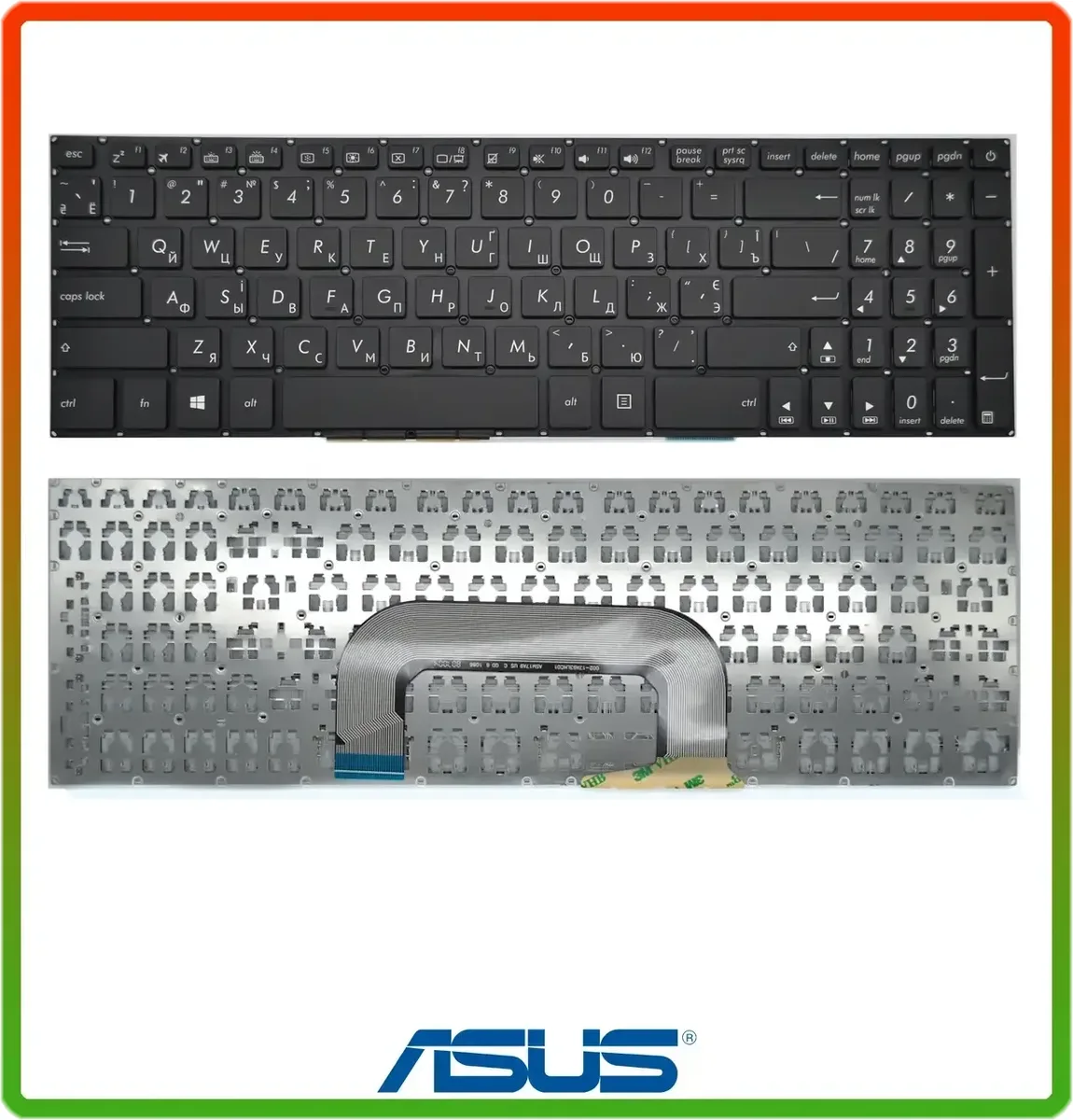 Клавіатура Asus VivoBook 17 X705B X705BA X705UD X705UA