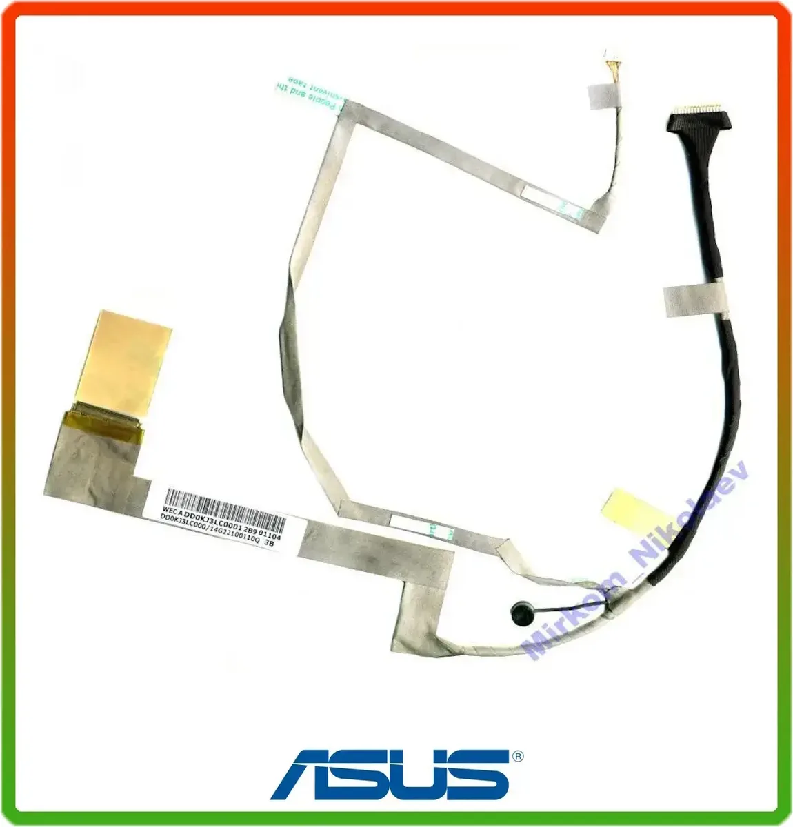 Шлейф матриці Asus A52JV, K52JU, K52JV, K52J, K52N, P52F LED 14G22100110Q