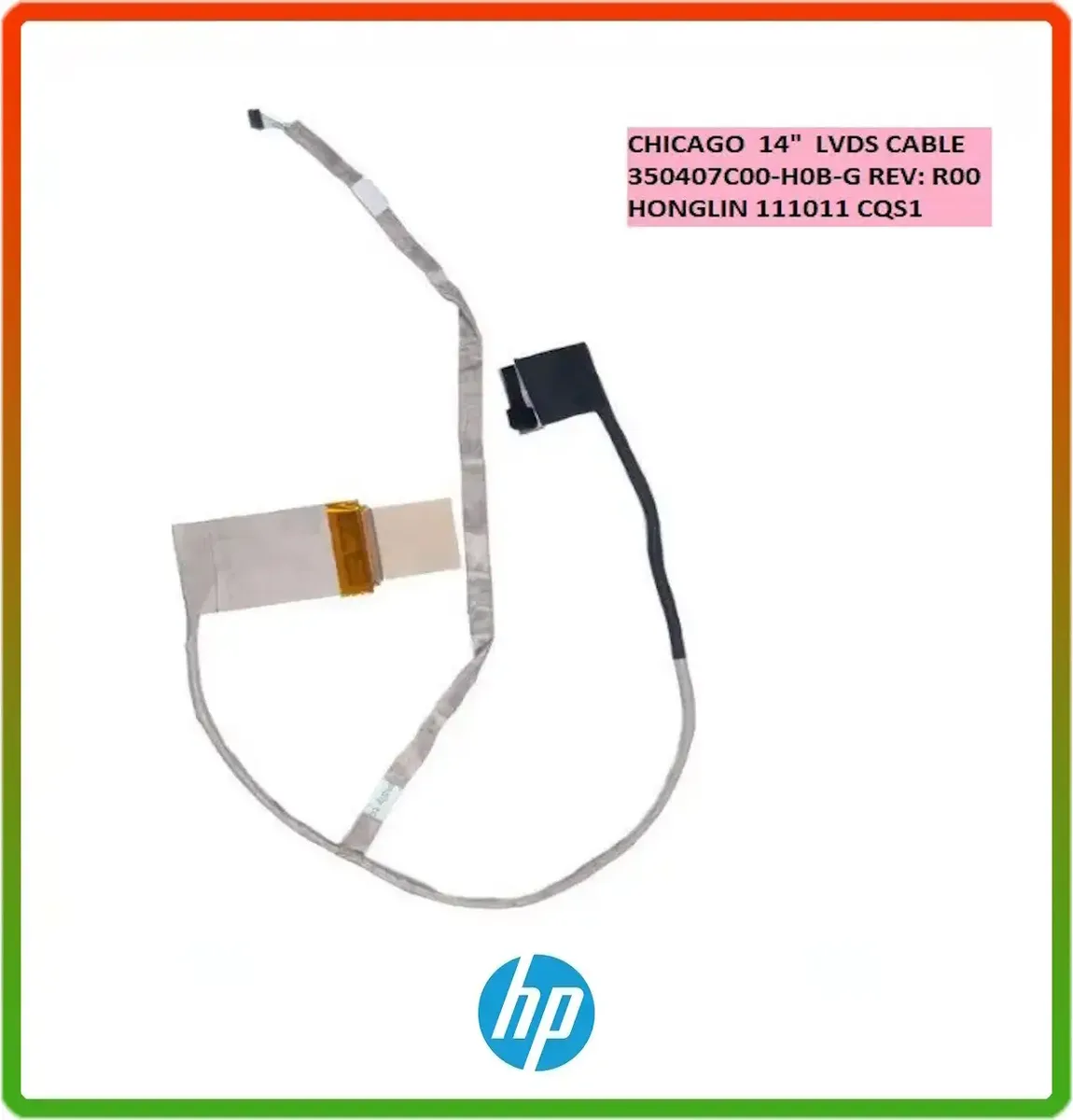 Шлейф матриці ноутбука 14" HP COMPAQ CQ43 LED 40pin