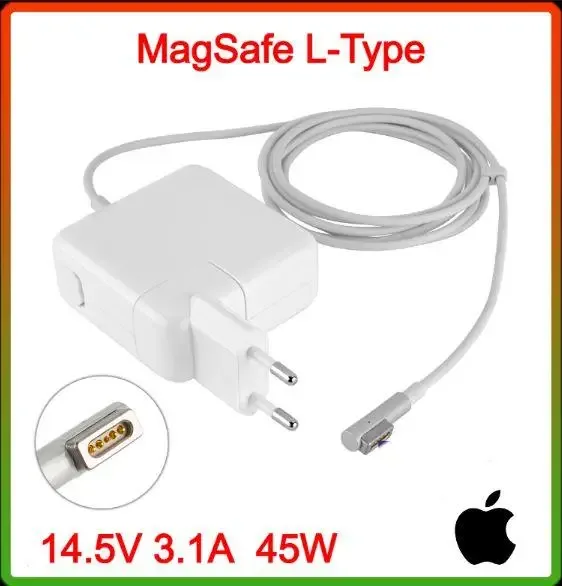 Блок живлення для APPLE MagSafe 45 W (14.5 V 3.1 A) A1374 (L-Type)