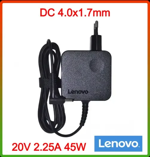 Оригінальний блок живлення для ноутбука Lenovo 20V 2.25 A 45W (DC 4.0*1.7)