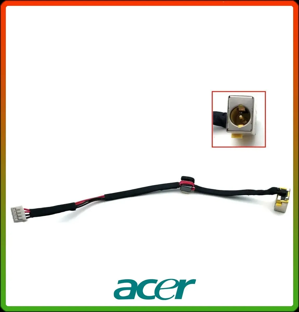 Роз'єм гніздо живлення Acer Aspire E1-521 E1-531G E1-571 V3-531 V3-551 V3-571G з кабелем
